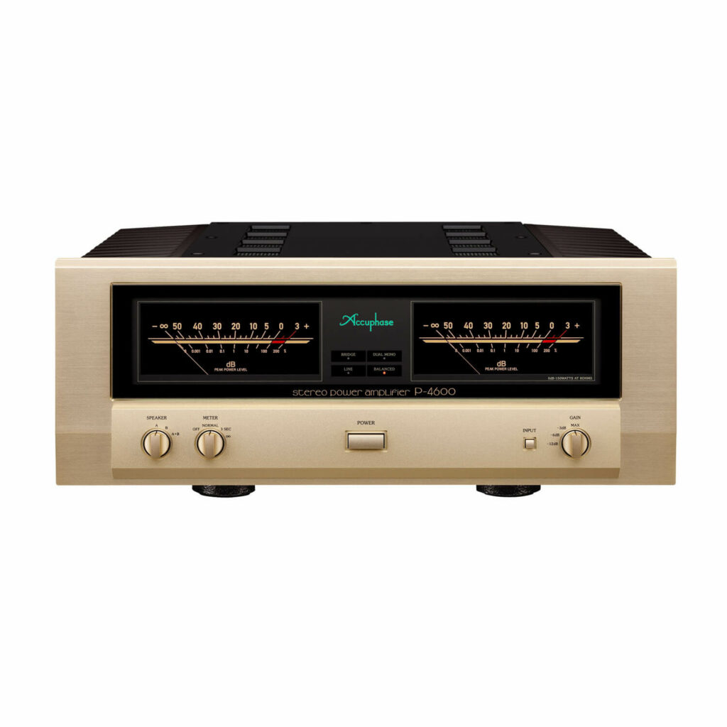 Accuphase P-4600 Eindversterker - Voorkant