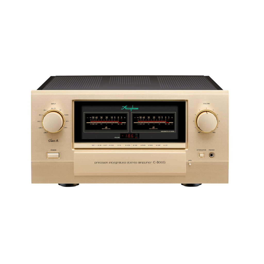 Accuphase E-800S Geïntegreerde Versterker - Voorkant