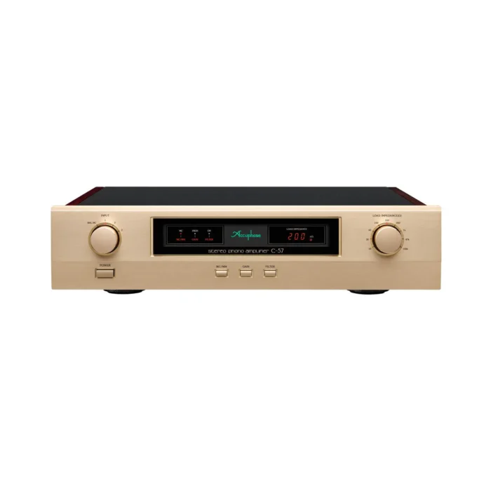 Accuphase C-57 Phono voorversterker - Voorkant