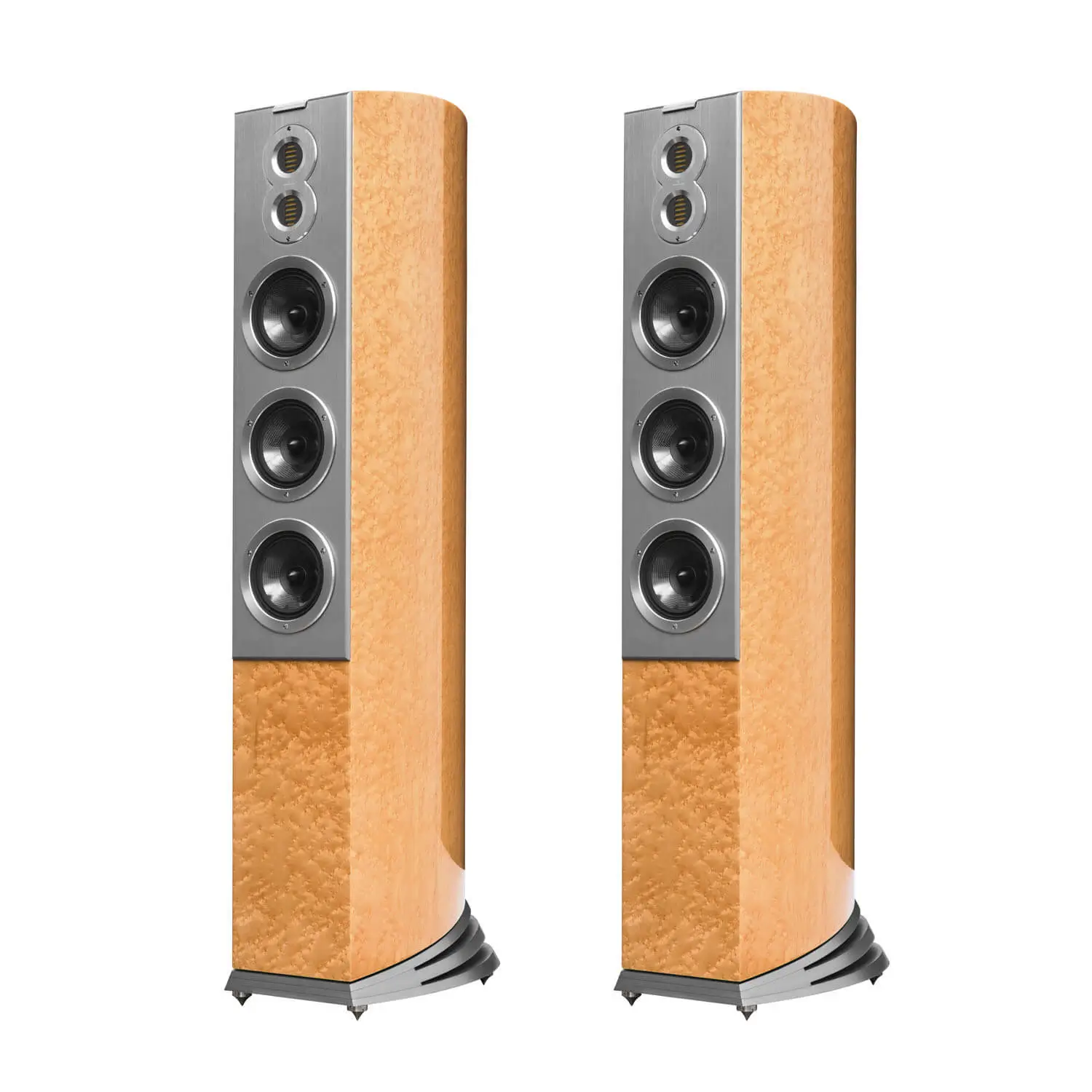 Audiovector R10 Arreté Birdseye Esdoorn - Voorzijde
