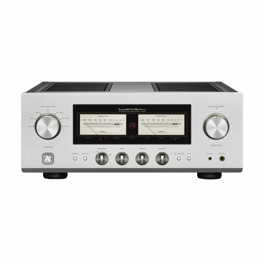 Luxman L 507Z Zilver Geintegreerde Versterker Voorkant 1024x1024 2 LUMIN T3 VS LUMIN T3X