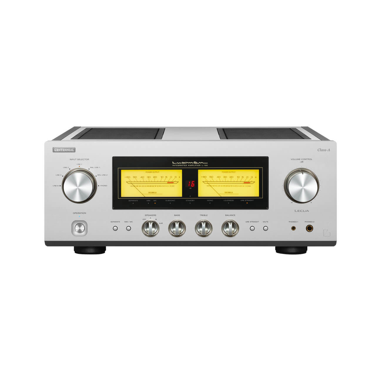 Luxman L-100 Centennial - Voorzijde